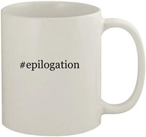 #epilogation – 11oz Ceramic White Coffee Mug, White