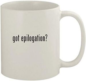 got epilogation? – 11oz Ceramic White Coffee Mug, White