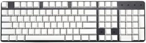 108Pcs PBT Keycap Mechanical Keyboard OEM XDA No Print White Keycap Set for MX Switches
