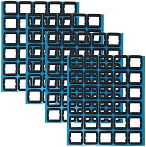 120 Pieces Mechanical Keyboard Sandwich Cotton Modular EVA Foam Pad Single EVA Foam Pad Stickers Single