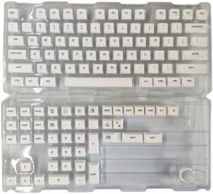 120Keys Keycaps XDA Sublimations Minimalist White Keycap for Mechanical Keyboards Russian Korean English Japanese