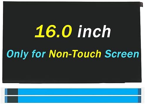 16.0" Screen Replacement for HP OMEN Gaming 16-u1000 240HZ 40PINS 2560x1600 LCD LED Laptop Display Panel(Only for Non-Touch Screen)