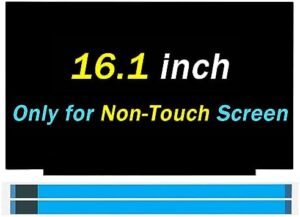 16.1" Screen Replacement for HP OMEN Gaming 16-wf1000 144HZ 40PINS 1920x1080 LCD LED Laptop Display Panel(Only for Non-Touch Screen)