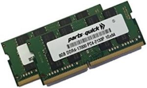 16GB (2 X 8GB) Kit Memory for BCM MX110H Motherboard DDR4 2133MHz SODIMM Compatible RAM