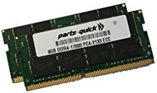 16GB (2X8GB) Kit Memory for Supermicro X11SSV-Q Motherboard DDR4 2133MHz ECC SODIMM (PARTS-QUICK Brand)