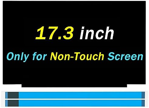 17.3" Screen Replacement for HP OMEN Gaming 17-cm2000 144HZ 40PINS 1920x1080 LCD LED Laptop Display Panel(Only for Non-Touch Screen)