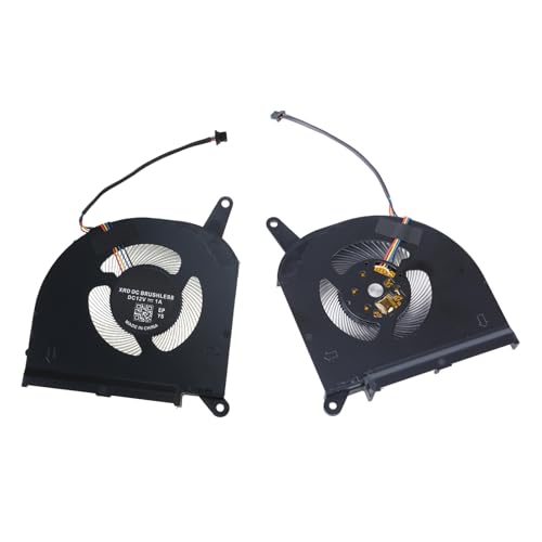 CPU+GPU Cooling Fan Replacement Laptop Cooling Radiator for 15G 15P 17G 17P RX5G RX7G RP77 DFSCK22D05883Q