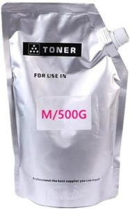 OEM Compatible 500g Refill Toner Powder 410A CF410A CF411A CF412A CF413A for H--P Color Laserjet Pro M452dn M452dw M452nw Printer Replacement ( Color : 500G Magenta )