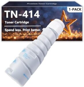 TN414 Toner Cartridges Compatible for Konica Minolta TN 414 A202030 Toner for Bizhub Di 363 Di 423 Printers, 1 Pack