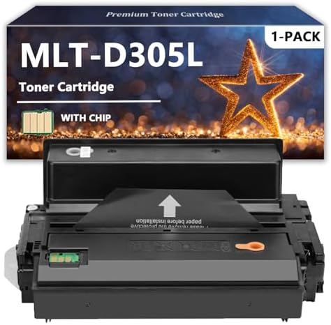 MLT-D305L Toner Cartridges Compatible for Samsung MLT D305L Toner for Samsung ML-3753ND Printers, 1 Pack