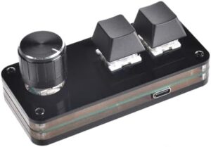 Keyboard 2/3/4/5 Key 1 Knob Gamer Programmable Keypad Hot Swap Customization Mechanical Keyboard Macro Keypad