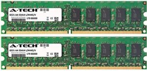 8GB KIT (2 x 4GB) for Asus M3 Motherboard Series M3A78-T. DIMM DDR2 ECC Unbuffered PC2-6400E 800MHz Server Ram Memory. Genuine A-Tech Brand.