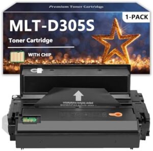 MLT-D305S Toner Cartridges Compatible for Samsung MLT D305S Toner for Samsung ML-3753ND Printers, 1 Pack