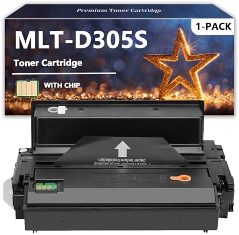 MLT-D305S Toner Cartridges Compatible for Samsung MLT D305S Toner for Samsung ML-3753ND Printers, 1 Pack