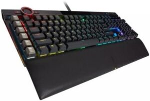 New Wrist Rest for Corsair K100 RGB Keyboard Wrist Rest Pad Support Palm Protection (Not Include Keyboard) (K100 RGB), Black