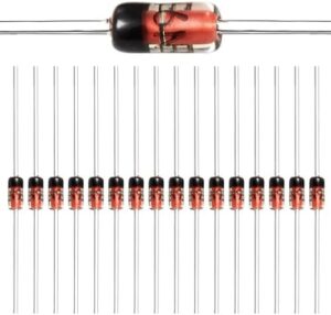 (Pack of 100 Pieces) Chanzon 1N914 Small Signal Fast Switching Diodes High-Speed Axial 200mA 100V DO-35 (DO-204AH) IN914 914 200 mA 100 Volt
