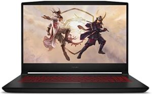 MSI Gaming Laptop(Katana GF66) – 12th Intel Core i7 12700H – 15.6″ FHD 1920×1080 144Hz – NVIDIA RTX 3060(6GB GDDR6) – 24GB DDR4 1TB SSD – Backlit KB – WiFi ax – Type-C – HDMI – RJ45 – Win 11 Pro