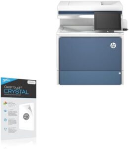 BoxWave Screen Protector Compatible With HP Color LaserJet Enterprise MFP 5800f – ClearTouch Crystal (2-Pack), HD Film Skin – Shields From Scratches