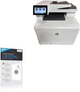 BoxWave Screen Protector Compatible With HP LaserJet Enterprise M480 – ClearTouch Crystal (2-Pack), HD Film Skin – Shields From Scratches