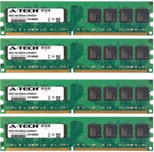 4GB KIT (4 x 1GB) for Asus M3 Motherboard Series M3A78-VM M3N78-CM M3N-HT Deluxe/HDMI. DIMM DDR2 Non-ECC PC2-5300 667MHz RAM Memory. Genuine A-Tech Brand.