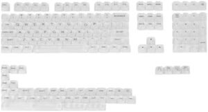 Redragon A135 Crystal KeyCaps, 147 Keys Standard Doubleshot PBT Keycap Set, OSA Profile, US(ANSI) Layout, Compatble with Most Mechanical Keyboards & Optical Keyboards, Keycaps Puller Included