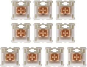 Mechanical Keyboards Switches Lubed Silents Cream Yellow Peach Switches Mechanical Keyboards Line Tactiles 3Pin Paragraph Axises