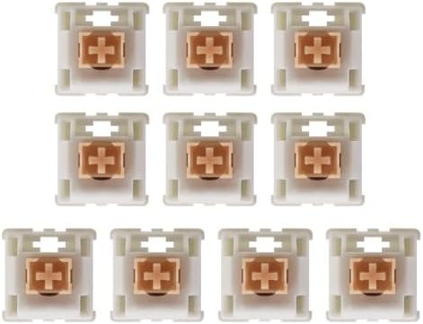 Mechanical Keyboards Switches Lubed Silents Cream Yellow Peach Switches Mechanical Keyboards Line Tactiles 3Pin Paragraph Axises