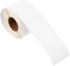 1Roll Thermal Label Paper for Shipping Price Tags and Identification Adhesive Sticker for Home and Office Use
