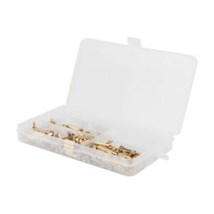 300pcs/set Copper Column Standoff Screw Nut Kit Bolt Screw Caps Assortment with Brass