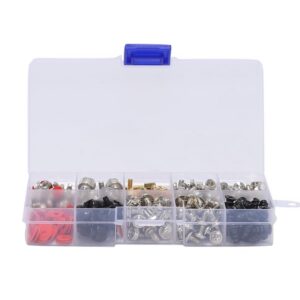 360PCS Personal Computer Screw,Pc Case Screws,Motherboard Standoffs for Hard Drive Pc Case Motherboard Fan Power Graphic – (Color: Orange)