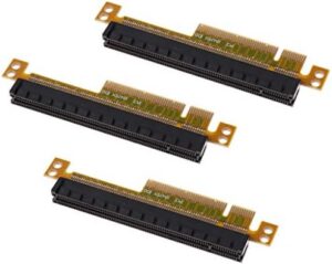 3Pcs PCI Express Riser Card PCI-E x8 to x16 Slot Adapter Converter Board Product Statistics Code -1173