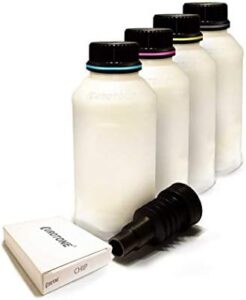 4X Refill Toner + Chips for HP Color Laserjet Pro MFP M 377 477 fdn dw fdw fnw Fills CF410X-13X 410X