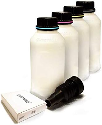 4X Refill Toner + Chips for HP Color Laserjet Pro MFP M 377 477 fdn dw fdw fnw Fills CF410X-13X 410X