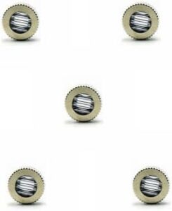 5pcs Laser Lens 200nm-1100nm w/ M9/P0.5 Frame & Metal cap (120 °line)