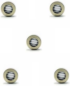 5pcs Laser Lens 200nm-1100nm w/ M9/P0.5 Frame & Metal cap (120 °line)