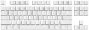 87Keys PBTs Keycap Original Height Not Engraving Blanks Key Covers Unique Character Key Button for Mechanical Keyboards