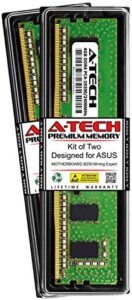 A-Tech 8GB (2 x 4GB) RAM for ASUS Motherboard B250 Mining Expert | DDR4 2400MHz DIMM PC4-19200 288-Pin Non-ECC UDIMM Memory Upgrade Kit