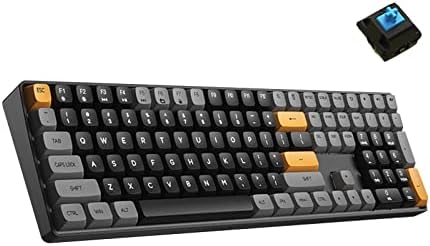 A108 Mechanical Keyboard 110 Keys PBT Keycaps 2.4Ghz Gaming Keyboard Hot Swap Rechargeable Game Keyboard Gaming Keyboard Mechanical