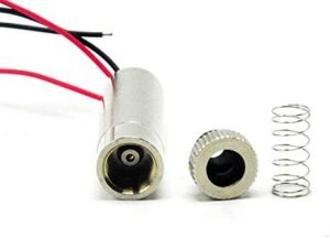 Adjusted 5mW 650nm Red Laser Dot Diode Module w/Driver & Collimating Lens