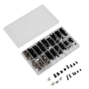 Alloy Steel Micro Cross Screw Kit, 360Pcs M2 M2.5 M3 Fasteners with Screws for PC, Power Supply, Motherboard, Hard Drive
