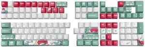 Arabic Keycaps Sea Theme Keycaps Set OEM Dye Sublimations for 61/64/68/75/87/98/104 Mechanical Keyboard