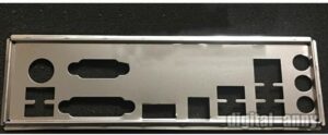 Backplate I/O Shield Fit for Asus PRIME H370M-PLUS Motherboard OEM