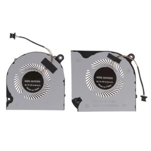 CPU/GPU Fan Laptop Cooling Fan 4-pin 4-Wires OEM for AcerNitro 5 Gaming Laptop AN515-54 AN515-43 Laptop Part