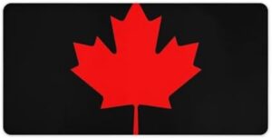 Canada Flag Desk Mouse Mat Laptop Pad Desktop Protector Non-Slip Keyboard Pads for Office Gamer