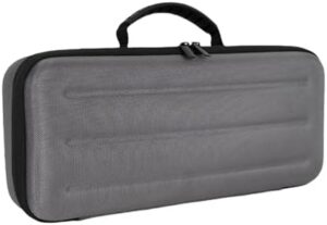 Carrying Case For 75% Mechanical Keyboards For 84 Key Hard Covers With Comfort Handle And Double Zippers