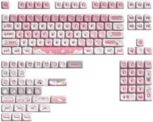 Cartoon Animal Print Keycap Dye Subbed Keycaps Dye-Sublimation for Mechanical Keyboards Switches Keycap
