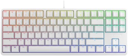 Cherry MX G80-3000S TKL White RGB Keyboard Blue Axis
