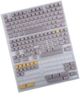 Completely 166Key Keycap Set For Mechanical Keyboards Enthusiasts Suitable For Any User Dye-Sublimation Keycaps