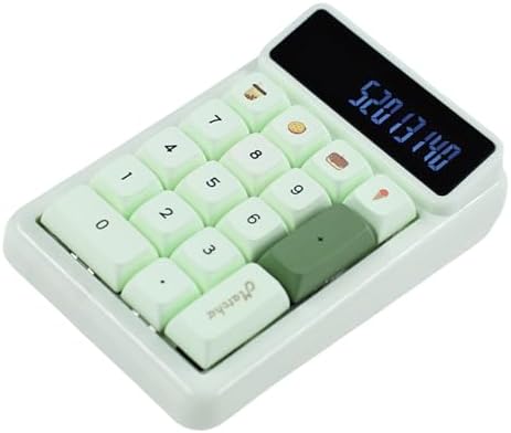 Computer Numpad Mechanical Numeric Keyboard with Calculator Function 17Keys and Feature Number Pad
