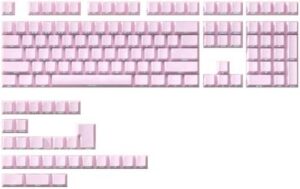 Contoured Keycap Side Backlit Characters Ergonomic 136-Key Keycaps For Mechanical Keyboard Comfortable Typing